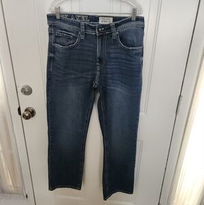 Men's TK‎ Axel Slim Boot Jeans Size  34x32